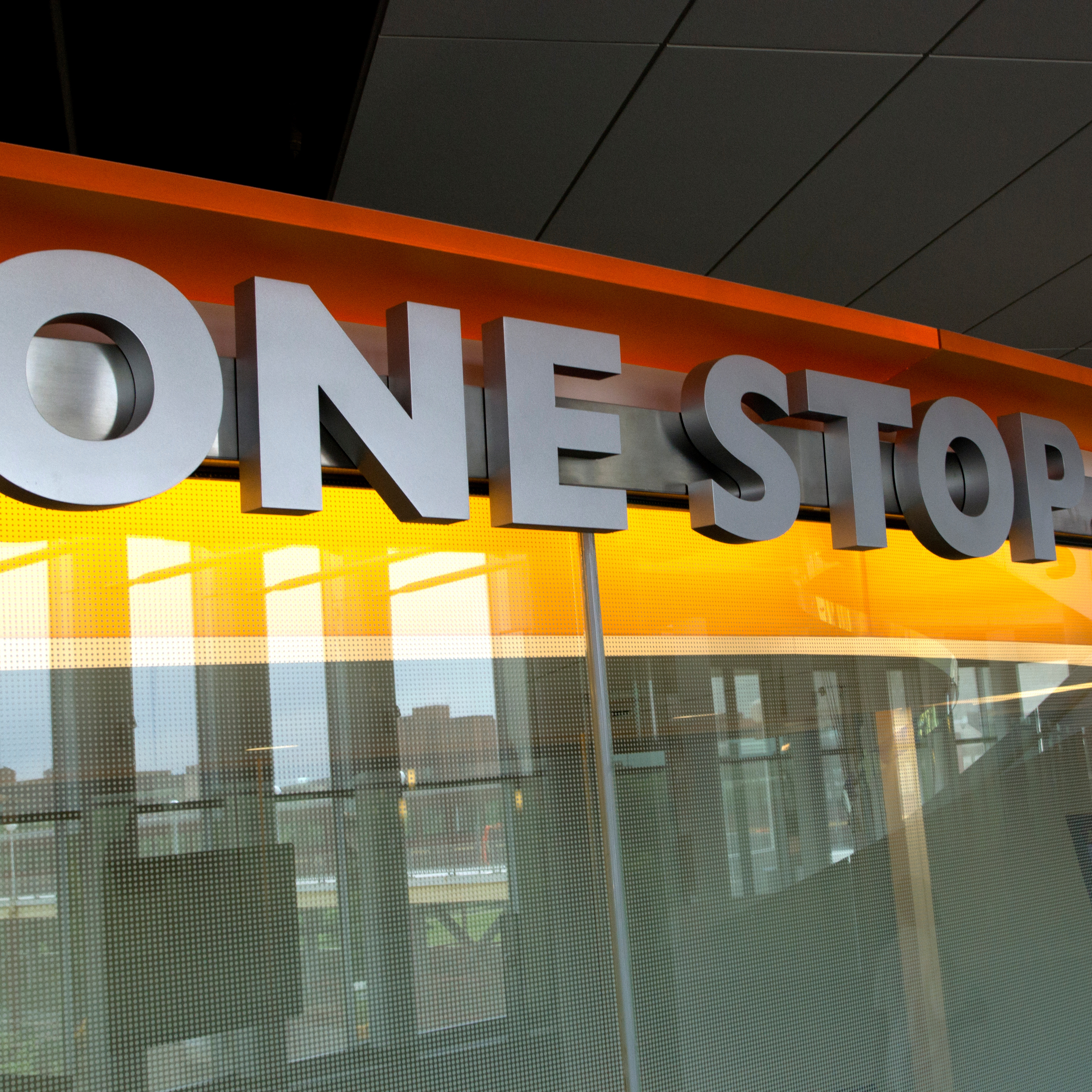 One Stop sign