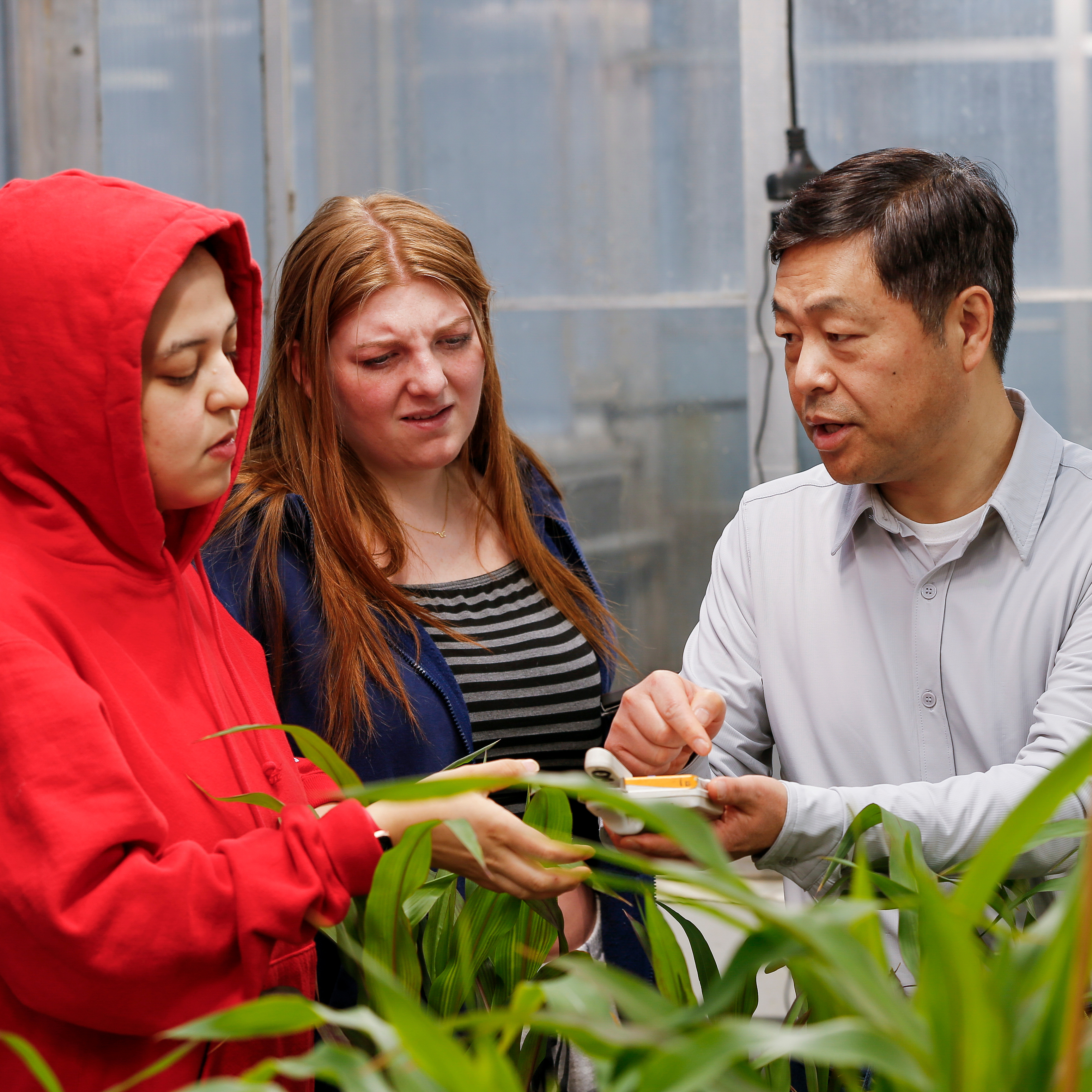 Students in lab
